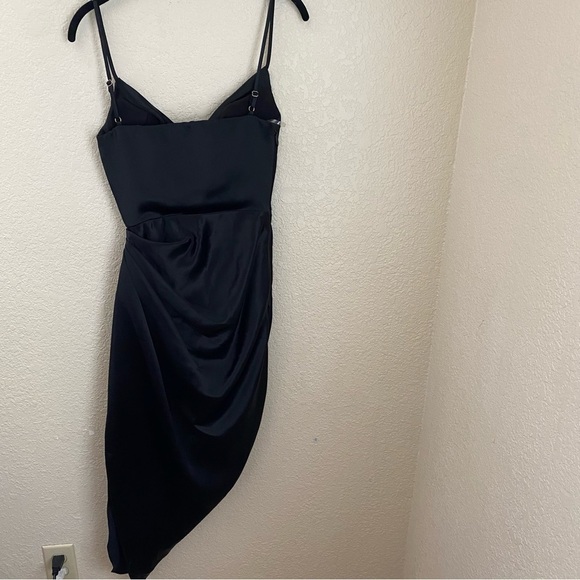 House of CB Reva Black Satin Balcony Corset Dress size XS NWOT - Picture 6 of 16